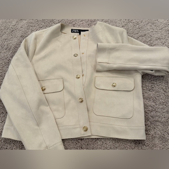 Jackets & Blazers - Soft suede jacket